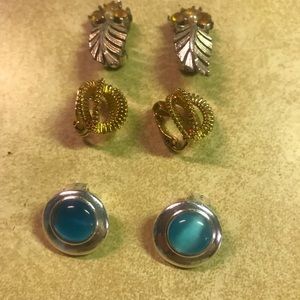 Old clip earrings from estate